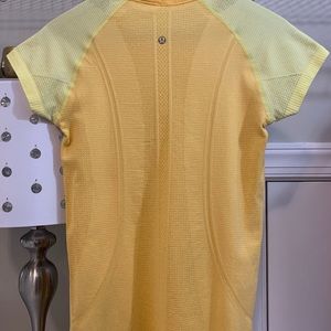 Yellow sports tee